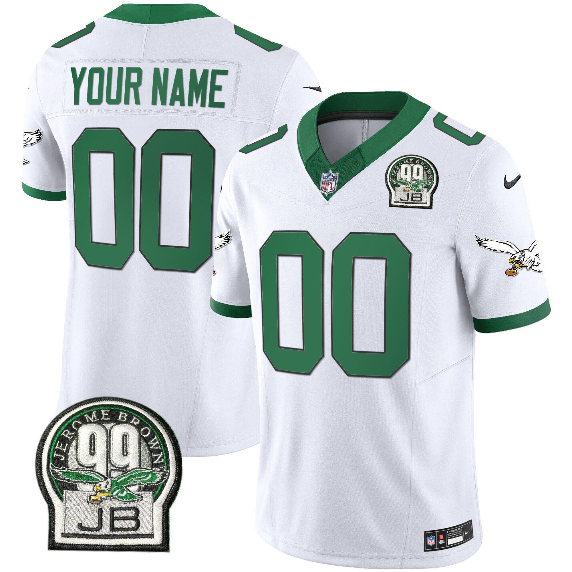 Custom Philadelphia Eagles Vapor F.U.S.E. Limited Jersey